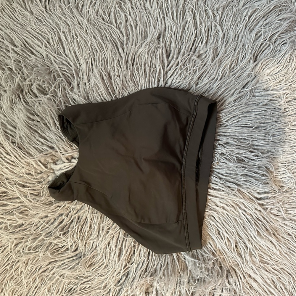 High neck halter sports bra lulu